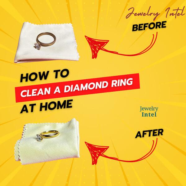 How to Clean a Diamond Ring at Home with Dish Soap