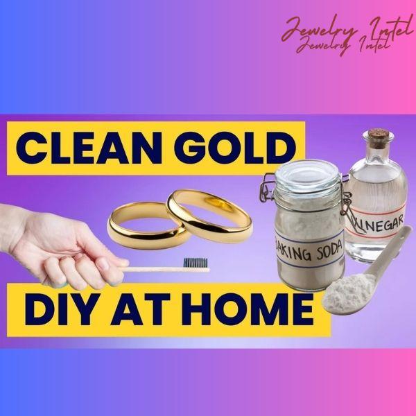 How to Clean Gold Jewelry with Vinegar and Baking Soda