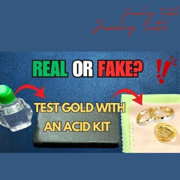 How to test gold using an Acid test kit