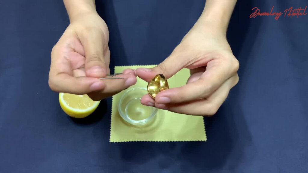 scratch the gold ring