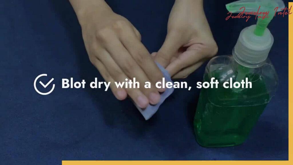 pat gold vermeil jewelry dry