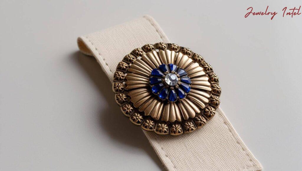 DIY make a bookmark using an old brooch